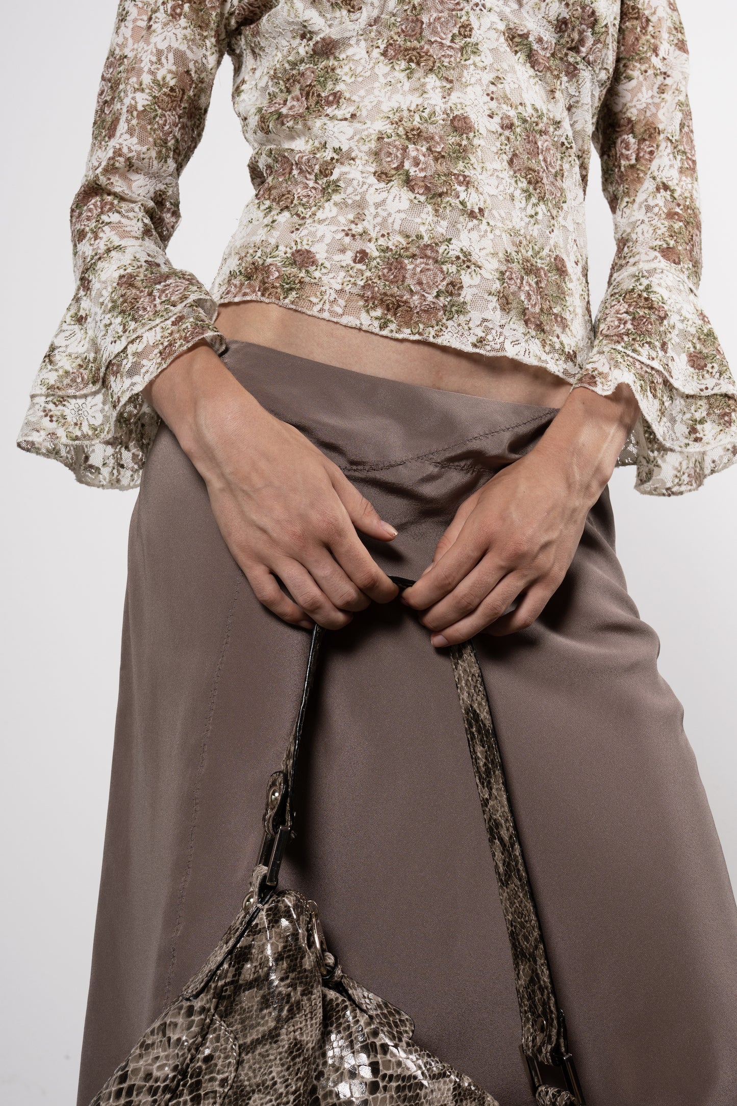 Silk skirt