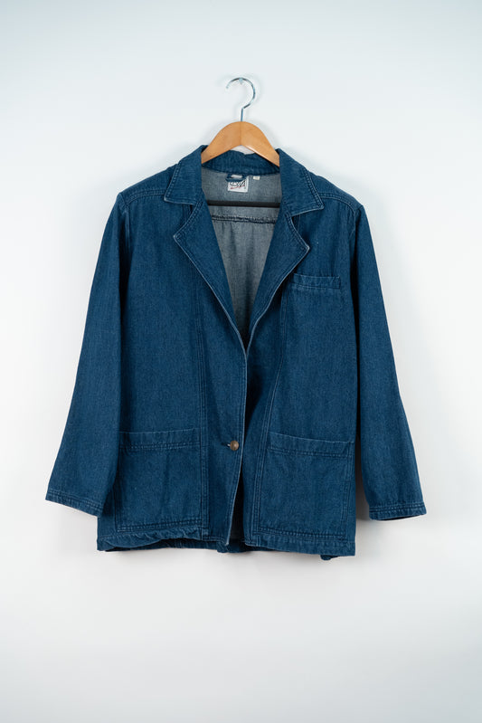 Denim kimono jacket (M)
