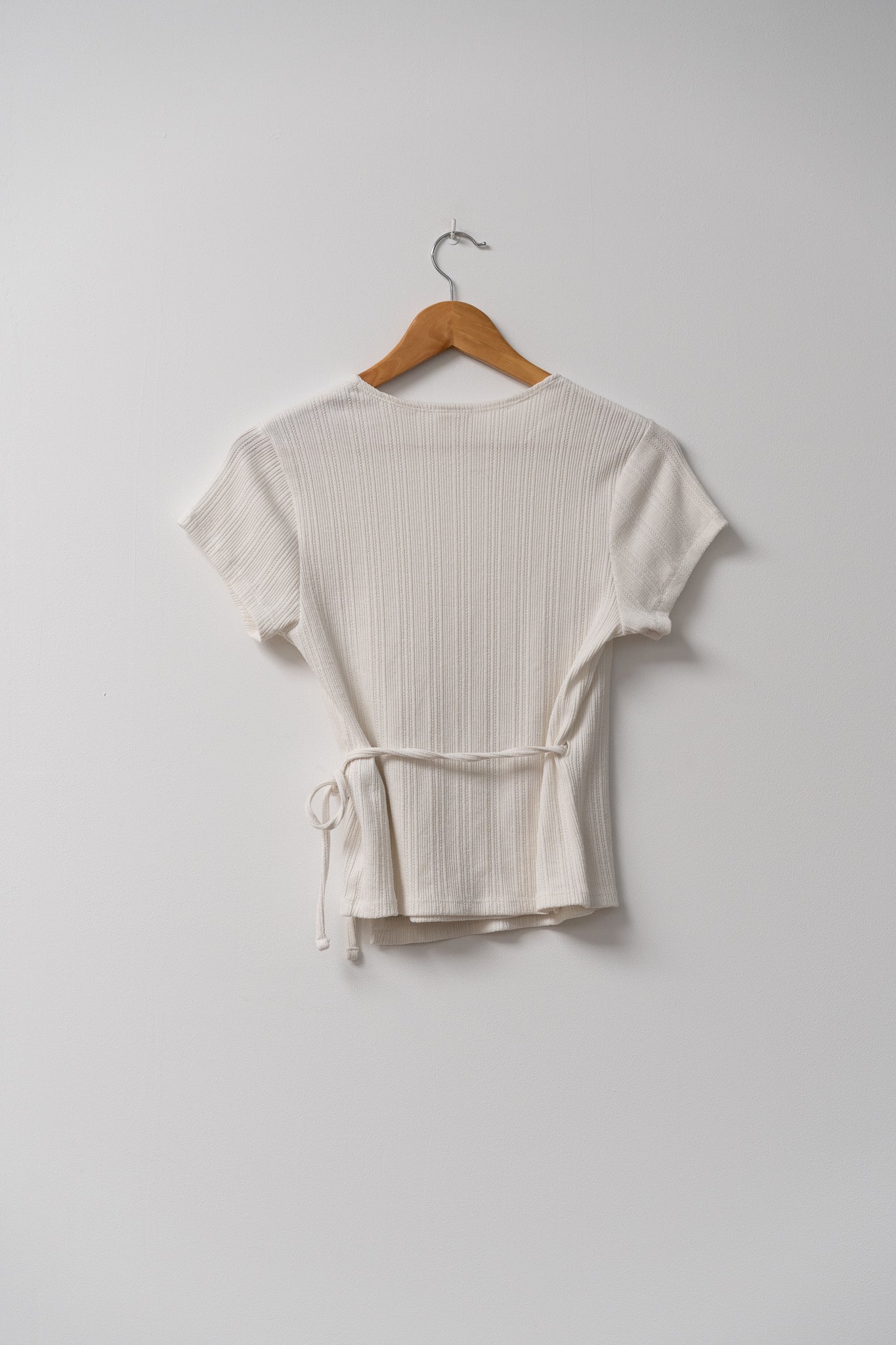 Wrap tee (S)