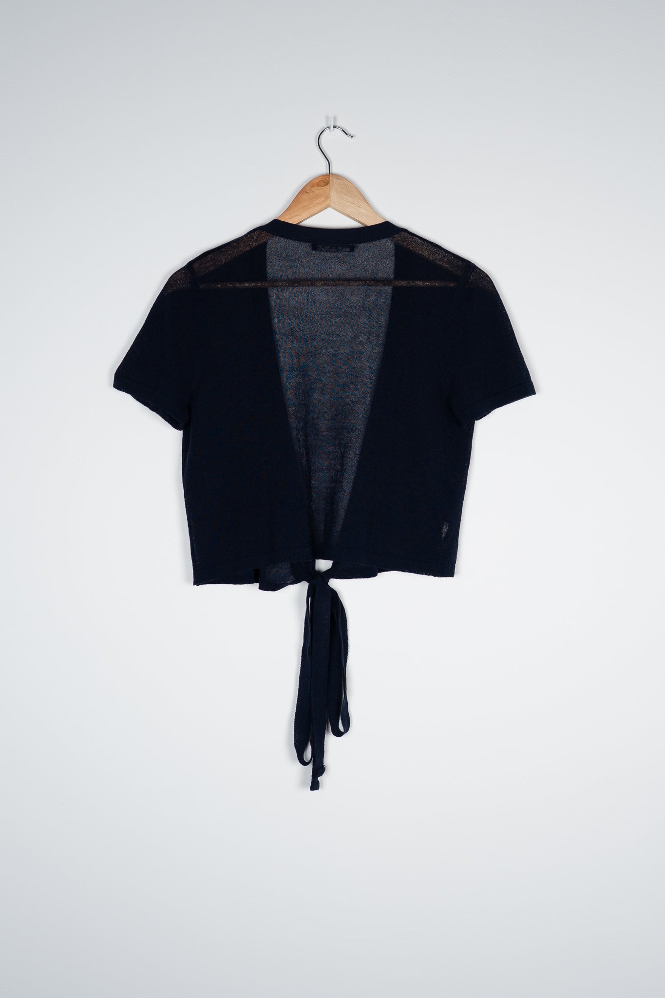 Knitted wrap top (34-38)