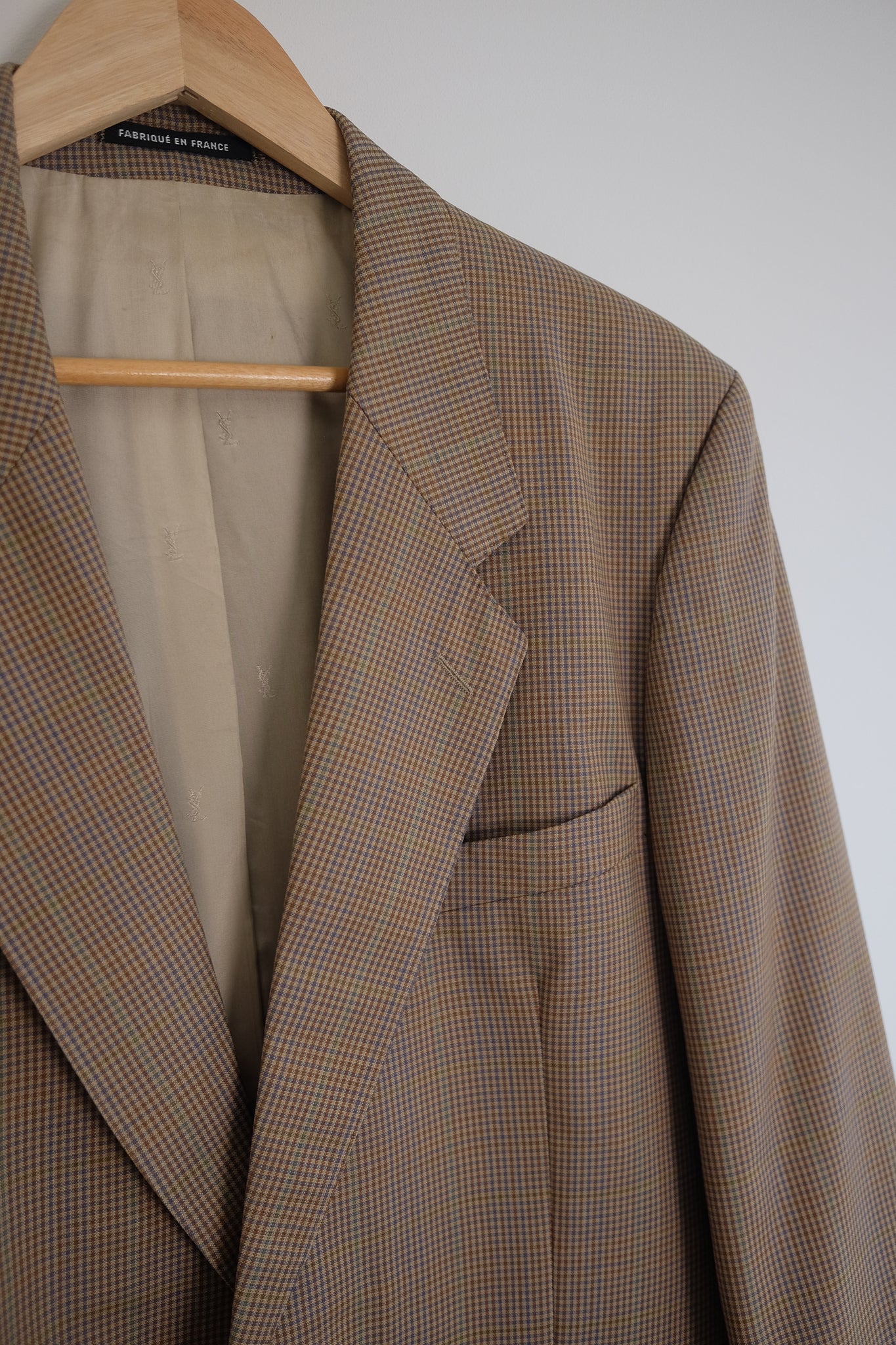 Oversized checked blazer (38-42)