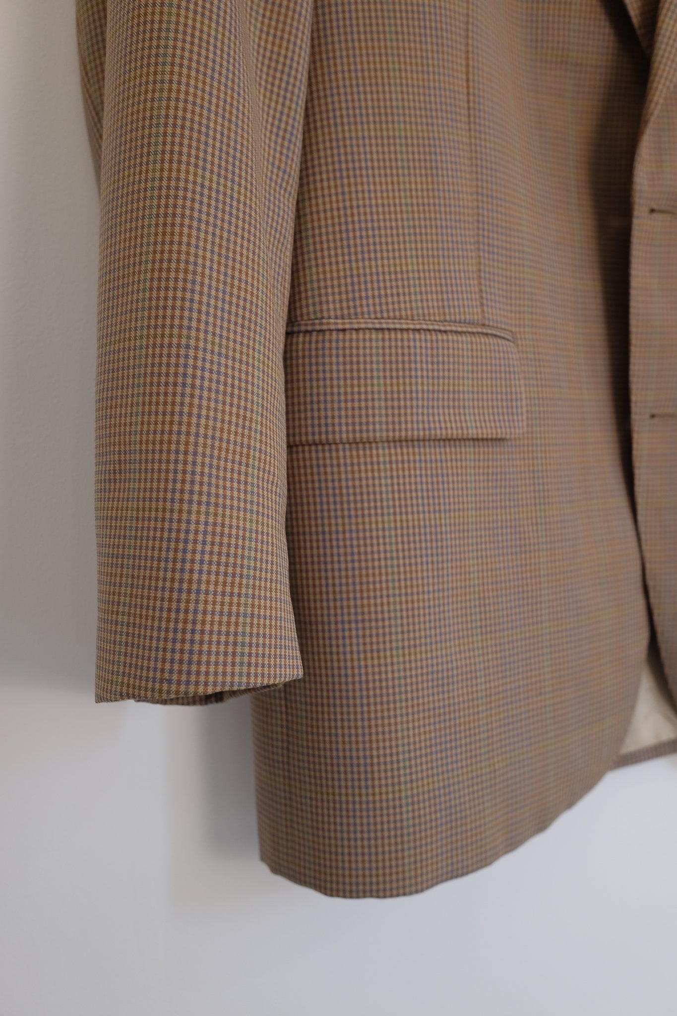 Oversized checked blazer (38-42)