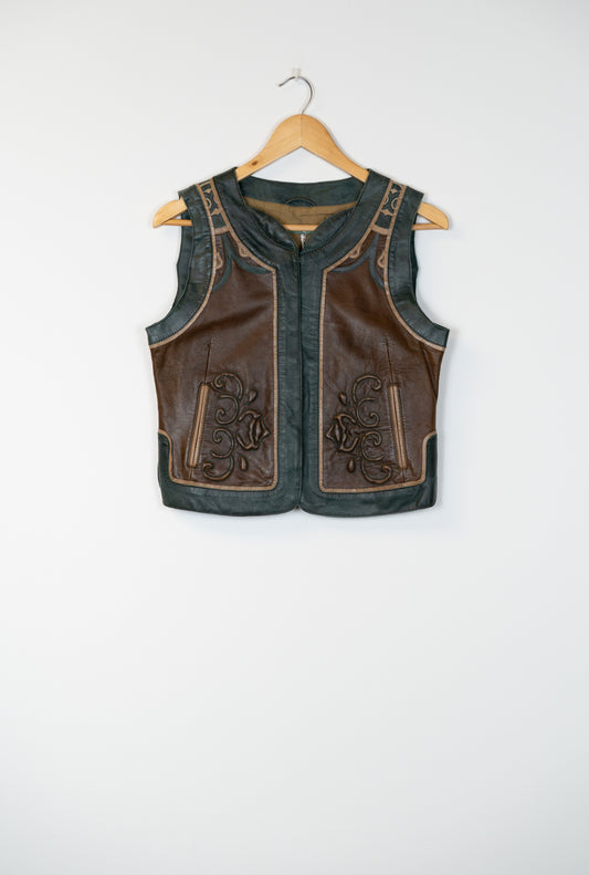 Chaleco de piel (36-38)