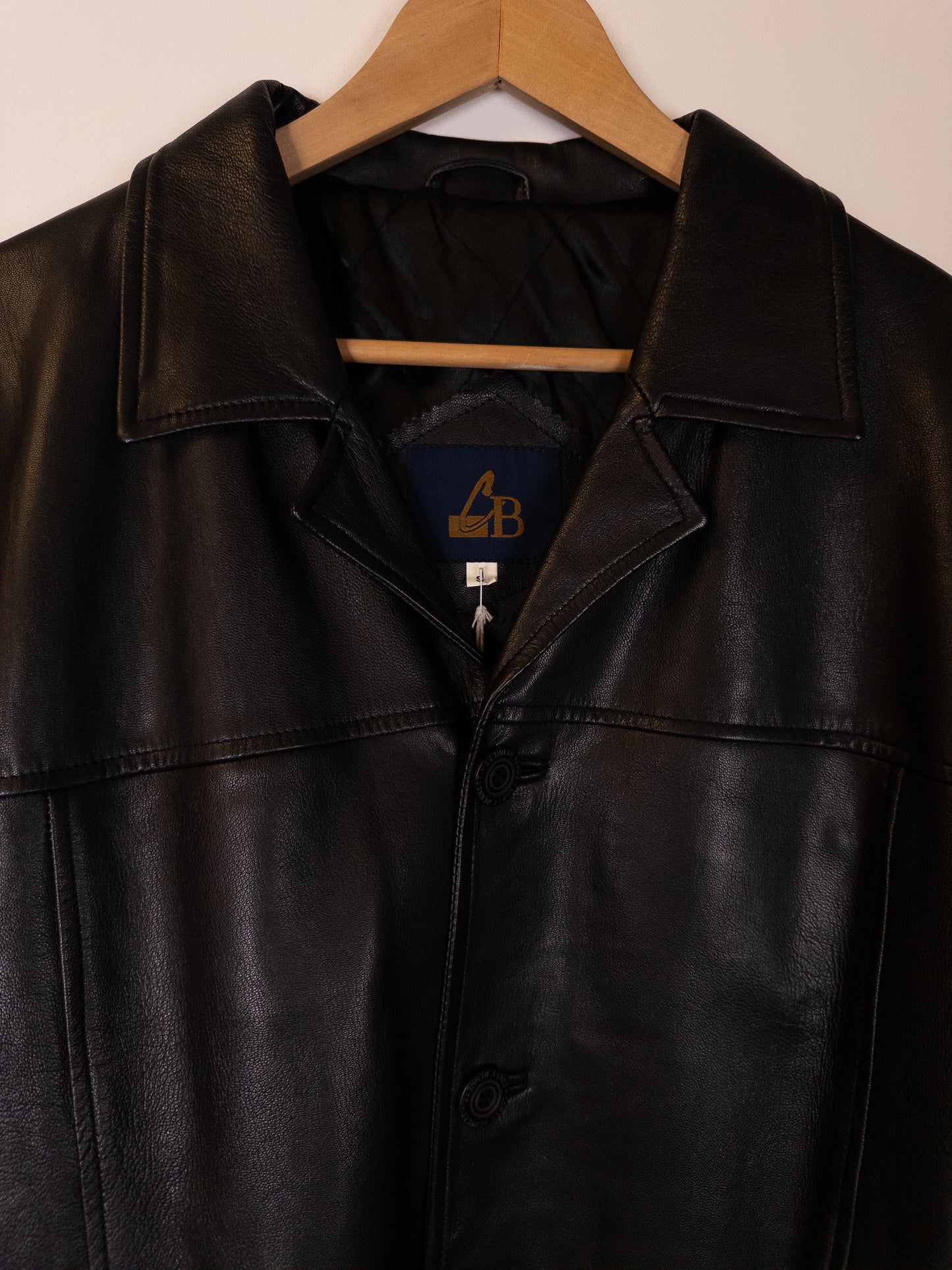 Men's Leather Jacket (S)