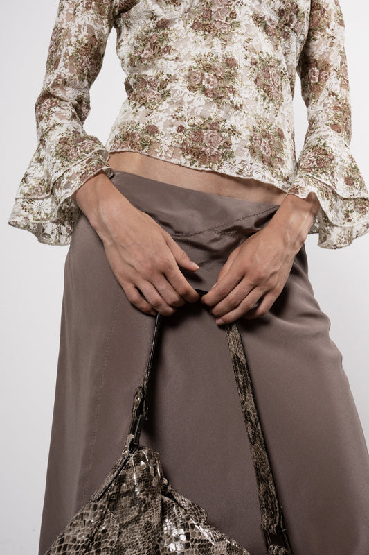 Silk skirt