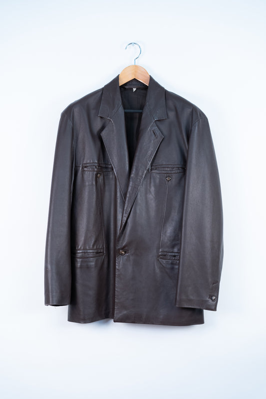 Leather jacket (XL)