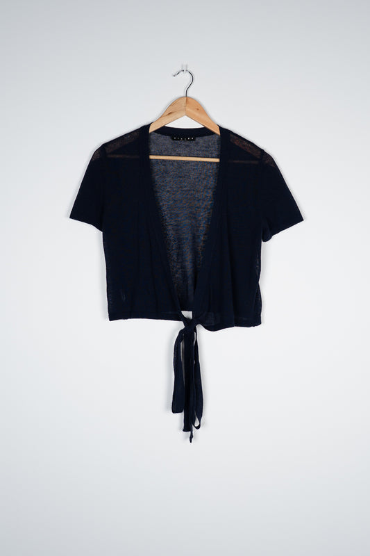 Knitted wrap top (34-38)