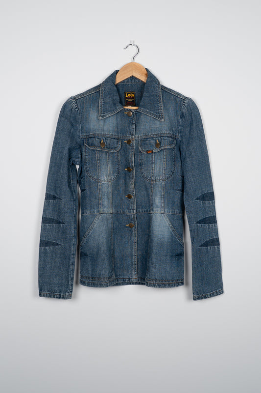 Y2K Denim Jacket (34-38)