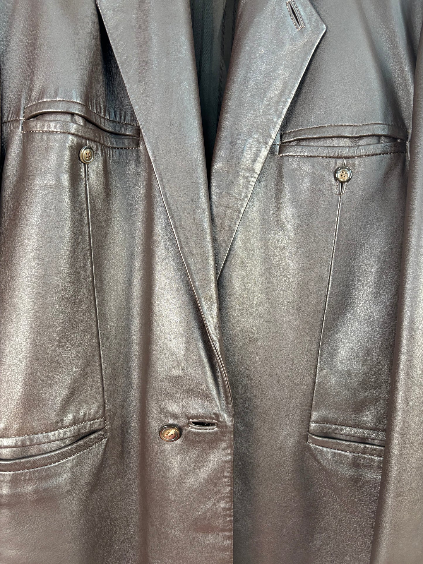 Leather jacket (XL)
